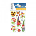 Aufkleber 3369 Blumen 30 Stück