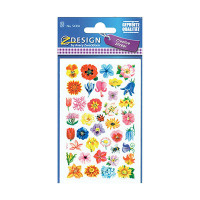 Aufkleber 54304 Blumen