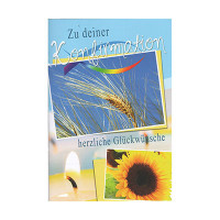 Grußkarte Zu deiner Konfirmation