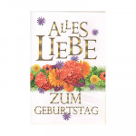 Grußkarte Alles Liebe zum Geburtstag