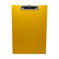 Klemmbrett gelb A4