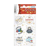 Aufkleber 15628 Weihnachtsmotive